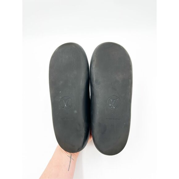 Louis Vuitton Sunbath LV Sandals Slides Monogram Mules Size 39, 9 - Picture 9 of 12